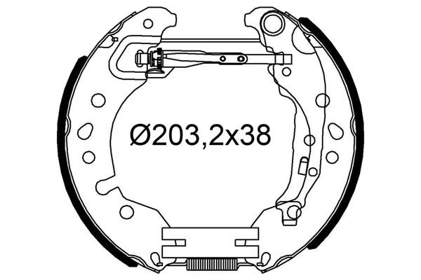 Valeo Remschoen set 554946