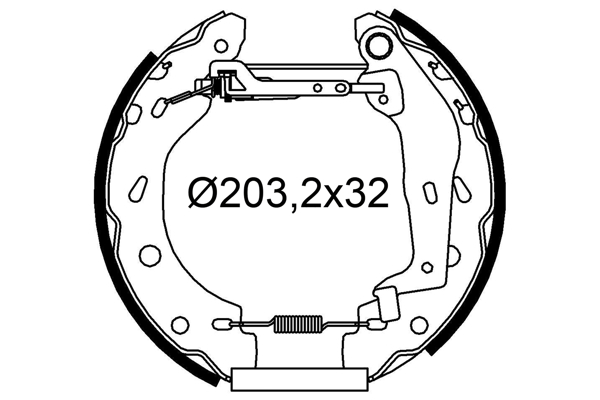 Valeo Remschoen set 554974