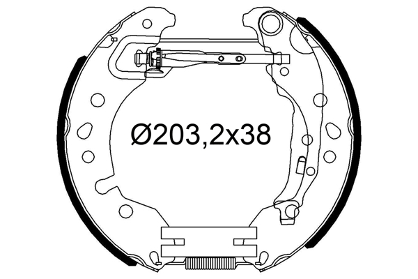 Valeo Remschoen set 554980