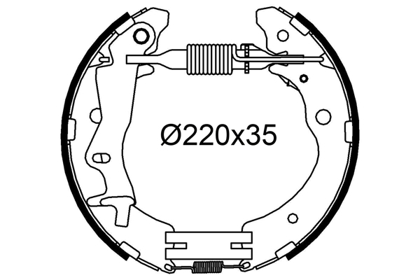 Valeo Remschoen set 554982