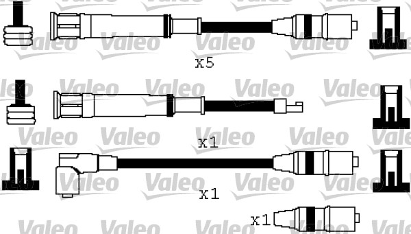 Valeo Bougiekabelset 346574