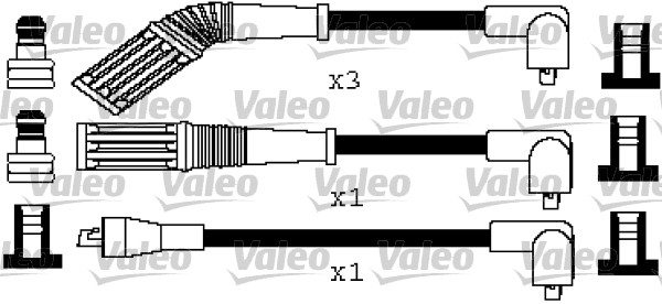 Valeo Bougiekabelset 346529