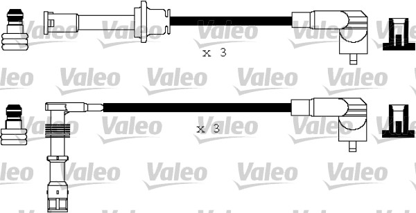 Valeo Bougiekabelset 346182