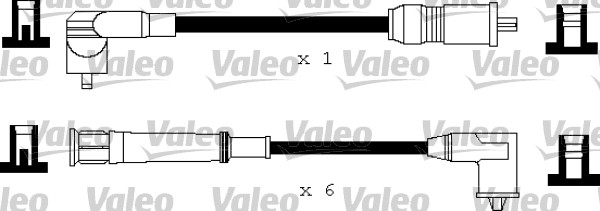 Valeo Bougiekabelset 346171