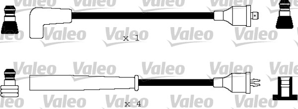 Valeo Bougiekabelset 346168