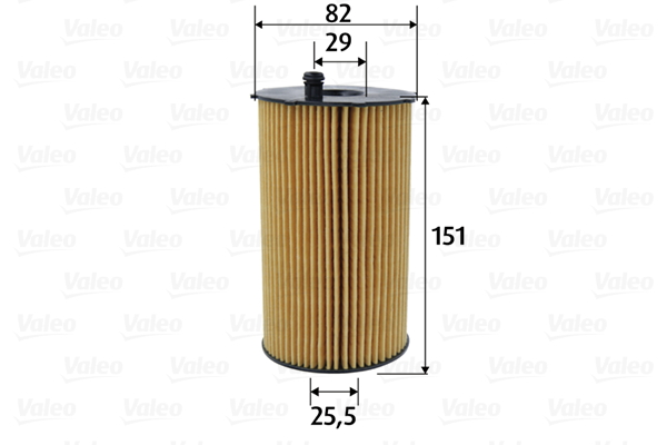 Valeo Oliefilter 586601