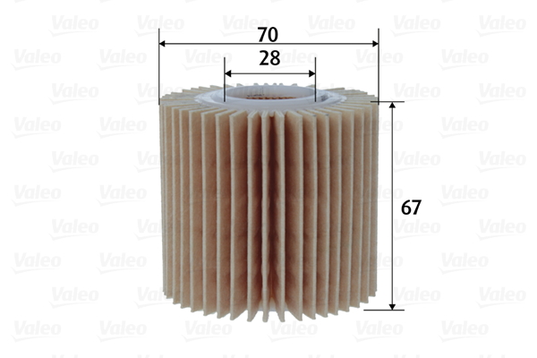 Valeo Oliefilter 586606