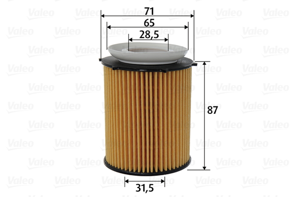 Valeo Oliefilter 586618