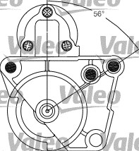 Valeo Starter 458274