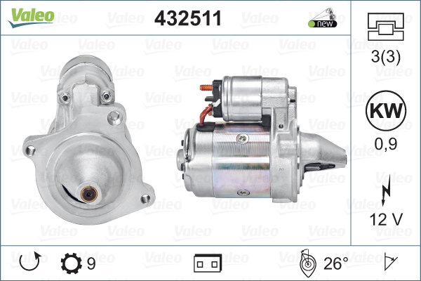 Valeo Starter 432511