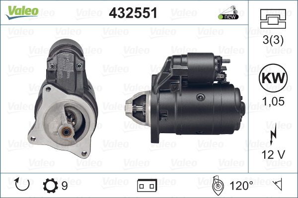 Valeo Starter 432551