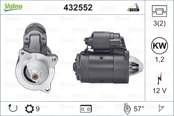 Valeo Starter 432552