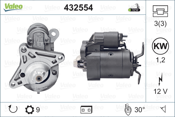 Valeo Starter 432554