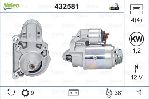 Valeo Starter 432581