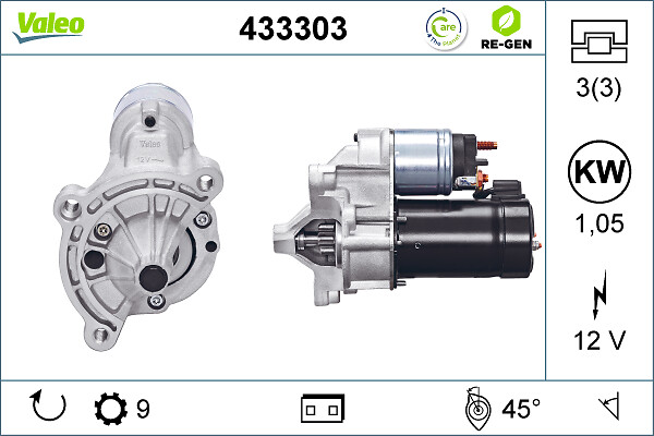 Valeo Starter 433303