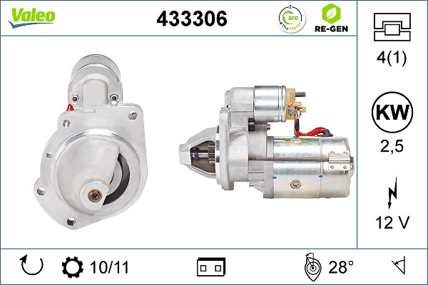 Valeo Starter 433306