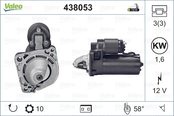 Valeo Starter 438053