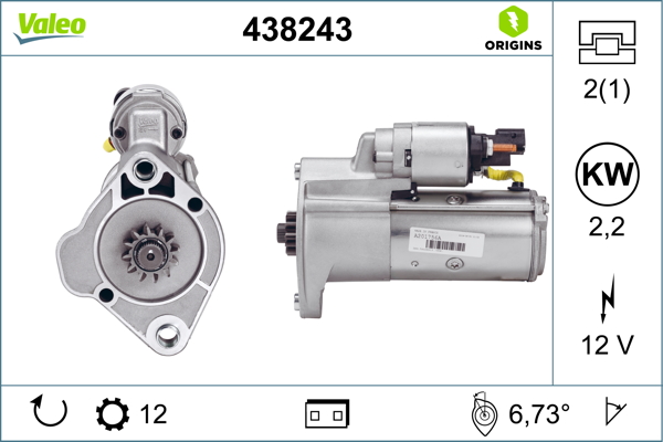 Valeo Starter 438243