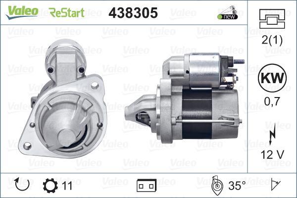 Valeo Starter 438305