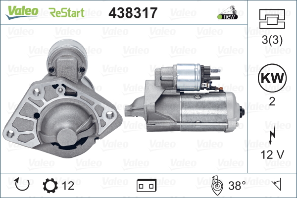 Valeo Starter 438317