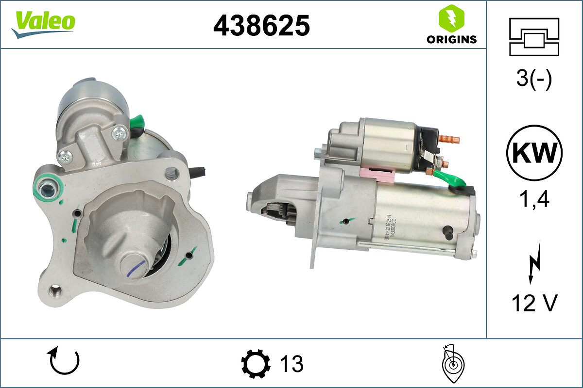 Valeo Starter 438625