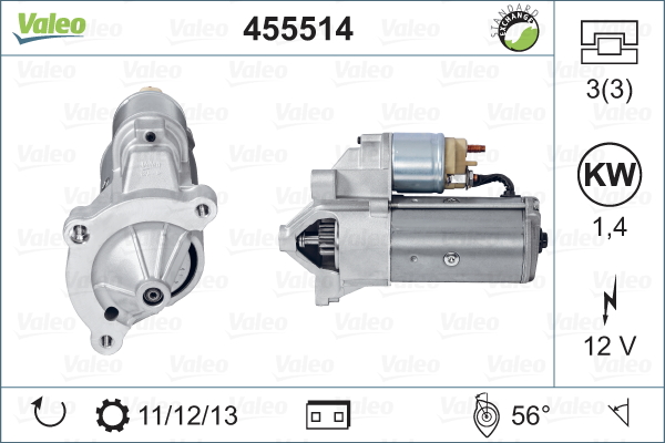 Valeo Starter 455514