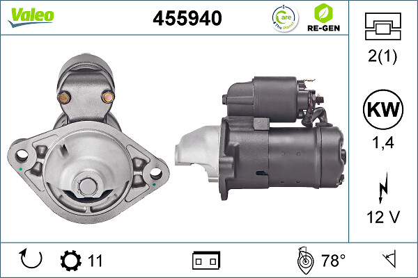 Valeo Starter 455940