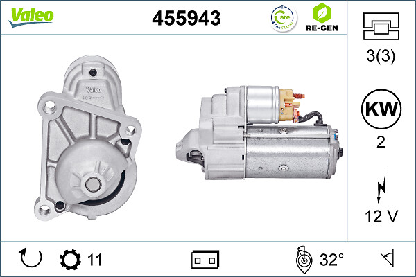 Valeo Starter 455943