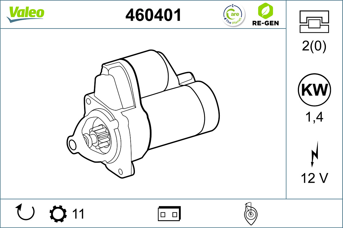 Valeo Starter 460401