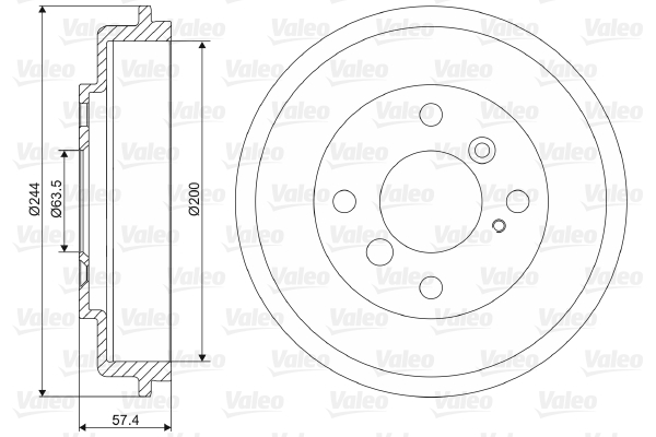 Valeo Remtrommel 237090