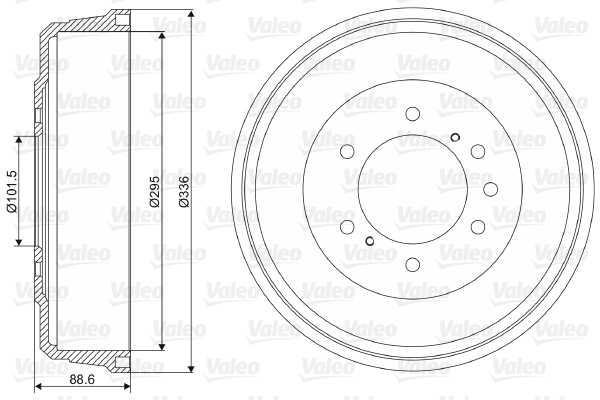 Valeo Remtrommel 237108