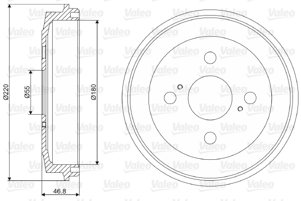 Valeo Remtrommel 237109