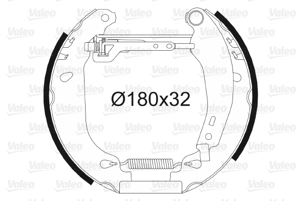 Valeo Remschoen set 554643