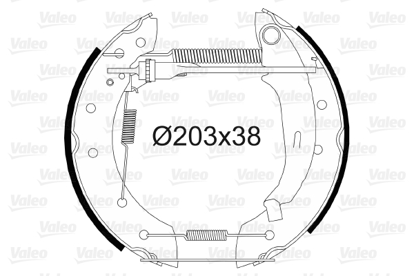 Valeo Remschoen set 554698