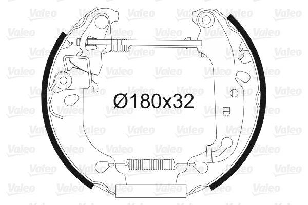 Valeo Remschoen set 554826