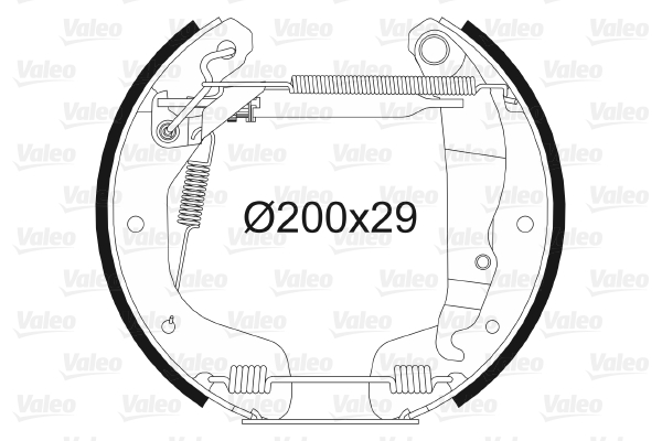 Valeo Remschoen set 554840