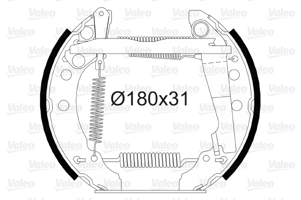 Valeo Remschoen set 554852