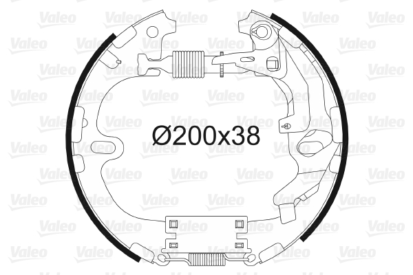 Valeo Remschoen set 554880