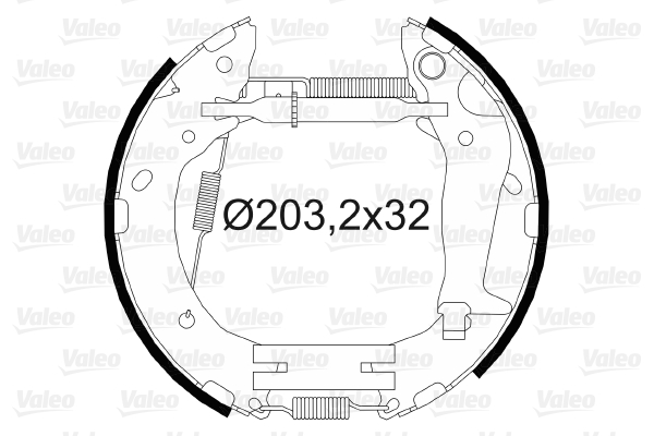 Valeo Remschoen set 554886