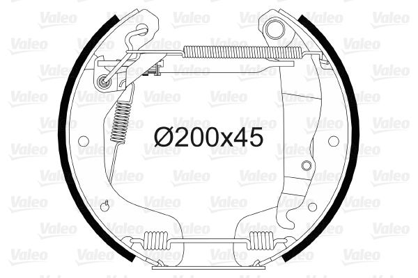 Valeo Remschoen set 554894