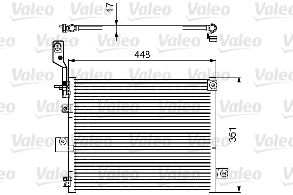 Valeo Airco condensor 814084