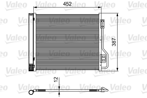 Valeo Airco condensor 814114