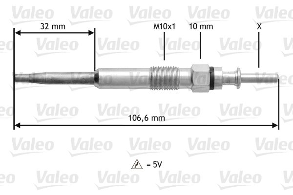 Valeo Gloeibougie 345134