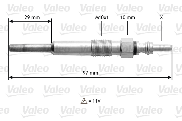 Valeo Gloeibougie 345136