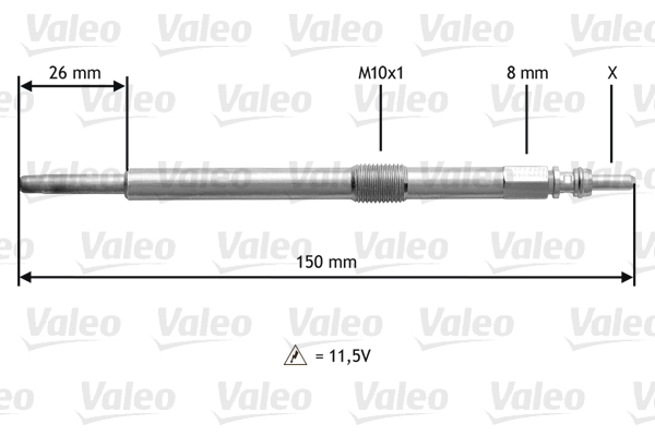 Valeo Gloeibougie 345191