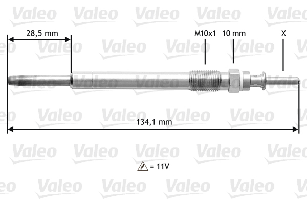 Valeo Gloeibougie 345208