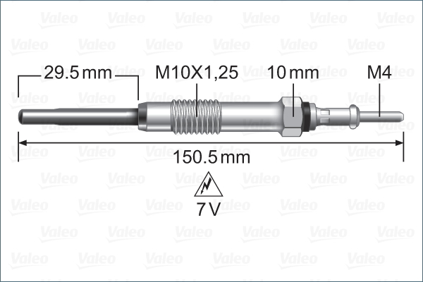 Valeo Gloeibougie 345261