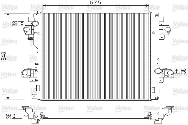 Valeo Radiateur 733207