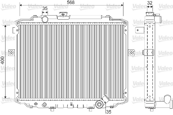 Valeo Radiateur 733227