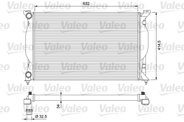 Valeo Classic Radiateur 232963